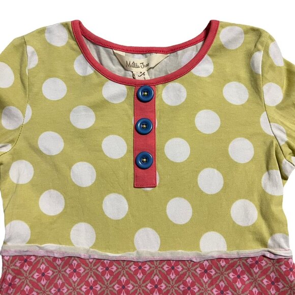 Matilda Jane Sz 4 Make Believe Cozy Day Dress - Picture 2 of 4
